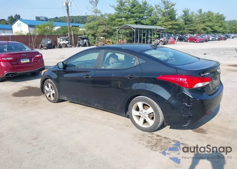 2012 Hyundai Elantra Gls/Limited from USA, damaged, VIN KMHDH4AEXCU336999